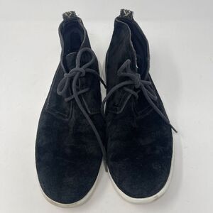 Ugg Men's Dustin Suede Leather Lace-Up Black Chukka Boots Size 9